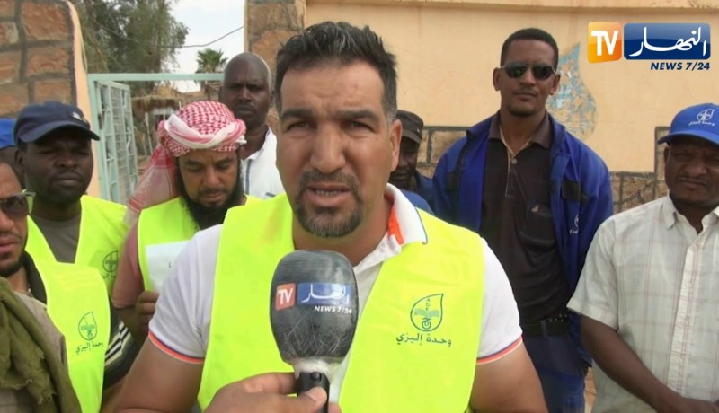 إليزي: عمال الجزائرية للمياه يحتجون لتحسين ظروف عملهم