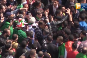 شاهد..هكذا تصرّف المتظاهرين مع بوشاشي في المسيرة بالعاصمة !!