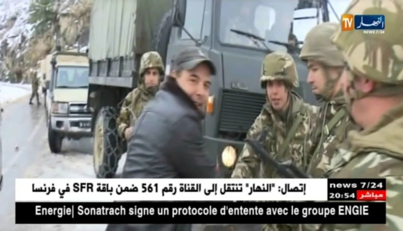 وحدات الجيش تتدخل لفك العزلة عن المناطق التي  شهدت إضطرابات جوية