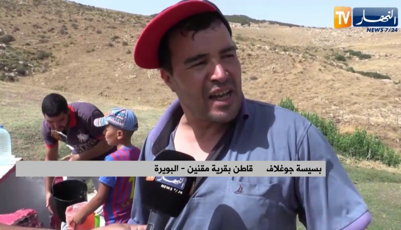 البويرة: سكان مقنين الهادئة يبحثون عن قطرة ماء