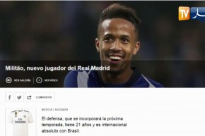 ريال مدريد يضم رسميا المدافع البرازيلي ميليتاو قادما من بورتو