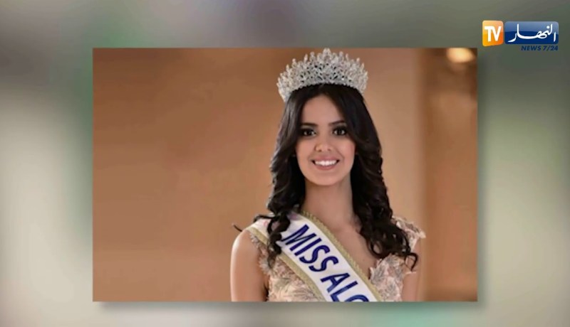 الجزائرية نهاد ماركرية العربية الوحيدة المشاركة في مسابقة الجمال والثقافة بالهند