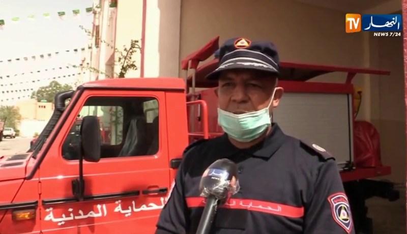 الوادي: الحماية المدنية تشكل رتل متنقل لمجابهة حرائق النخيل