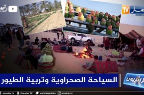 جزائريون: تربية الطيور النادرة و إرادة خالتي هوارية في الفلاحة و شباب يروجون للسياحة الصحرواية