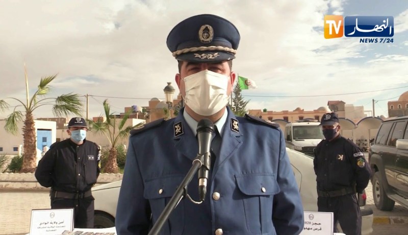 الوادي: الأمن يحجز أزيد من 14 ألف قرص مهلوس