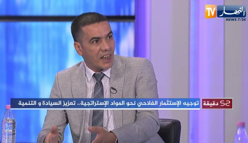 رابح أولاد هدار: نحن قادرون على مضاعفة إنتاج الحبوب بالنظر إلى المساحة المخصصة