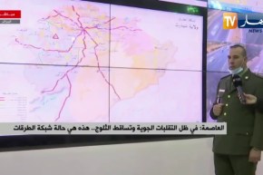 “درك وطني : ” 5 ولايات طرقاتها أُغلقت بسبب الثلوج