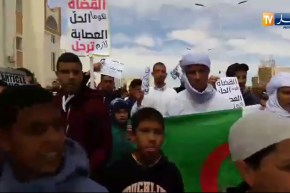 النعامة: مسيرات حاشدة وتنظيم محكم من طرف الشباب