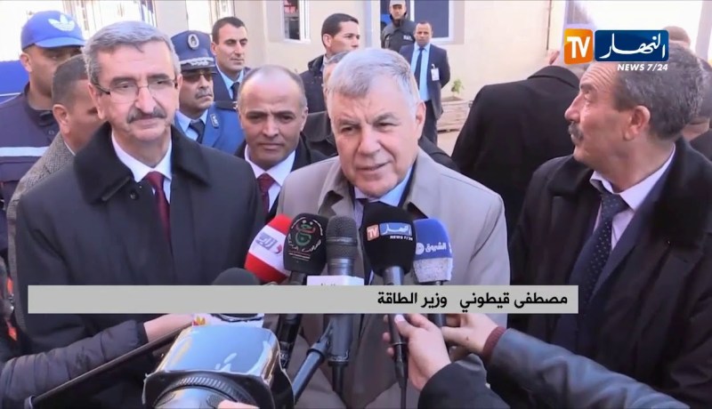 البويرة: وزير الطاقة يشرف على ربط أكثر من 840 عائلة بالغاز الطبيعي بأحنيف