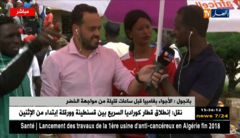 مناصر غامبي: “غامبيا والجزائر إخوة…و فوز إحدهما يعتبر فوز لإفريقيا”