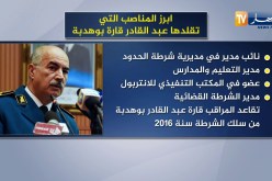 أبرز المناصب التي تقلدها عبد القادر قارة بوهدبة