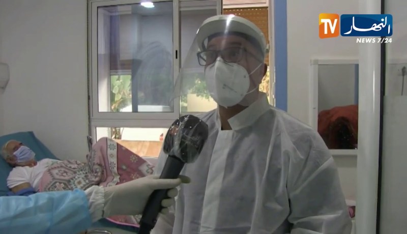 قناة النهار تزور مصلحة كوفيد 19 بمستشفى القطار في العاصمة