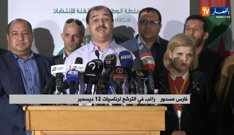 فارس مسدور: تعرضنا لصعوبات لا يمكن تخيلها وأشكر السلطة الوطنية المستقلة للإنتخابات