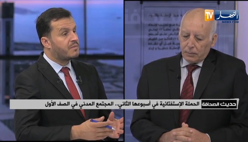 ضيف حديث الصحافة / الحملة الإستفتائية في أسبوعها الثاني .. المجتمع المدني في الصف الأول