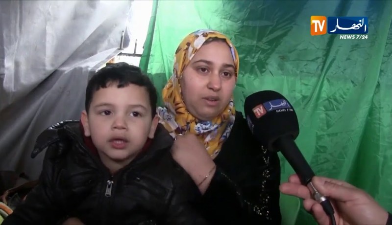 قسنطينة: عائلات تبيت في العراء بلدية أولاد رحمون