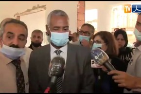 والي تموشنت ينتقد وتيرة الأشغال في انجاز بعض المؤسسات التربوية “واش كنتو ديرو الأشهر اللي فاتو”