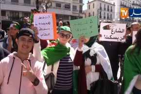 آلاف الجزائريين في مسيرات سلمية تحت شعار “يتنحاو ڨاع”