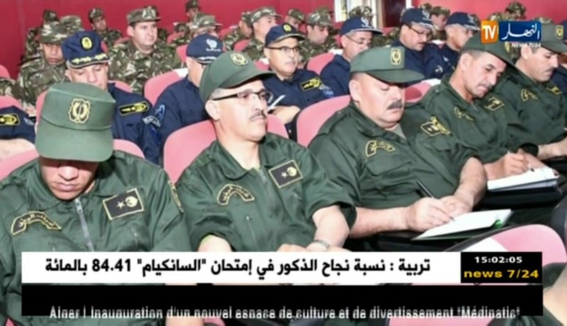 دفاع: الفريق أحمد قايد صالح في زيارة إلى الناحية العسكرية الأولى بالبليدة