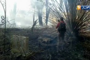 نشوب حريق بالمقبرة المسيحية بعاصمة ولاية سيدي بلعباس