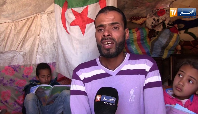 الأغواط: عائلة بن عودة تتخذ من “باش” مأوى لها بقرية برد السنوسي