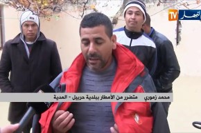 المدية: الأمطار تتسبب في غلق الطريقين الوطنيين رقم 1 و 18 و تغمر عديد المنازل