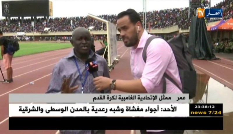 محرز يثير الهيجان بغامبيا