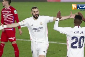 ريال مدريد يفوز على غرناطة ويعتلي سلم ترتيب الليغا