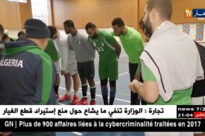 المنتخب الوطني لكرة اليد ينهزم مام الغابون في البطولة الإفريقية 26- 25