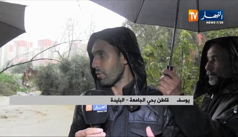 البليدة: 24 ساعة من الأمطار الرعدية تغرق عدة أحياء ومدن