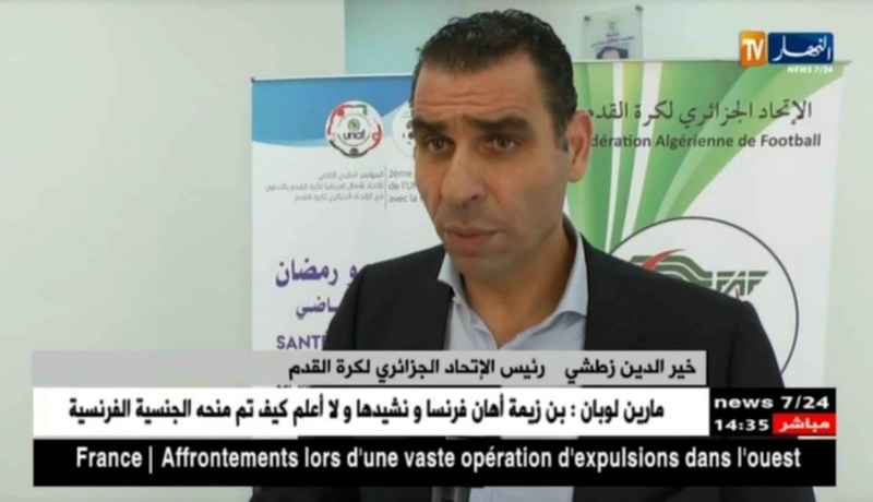 زطشي:”  تتويج أيّ نادي جزائري بلقب إفريقي يفرّحني .. خاصة في العهدة ديالي !!”