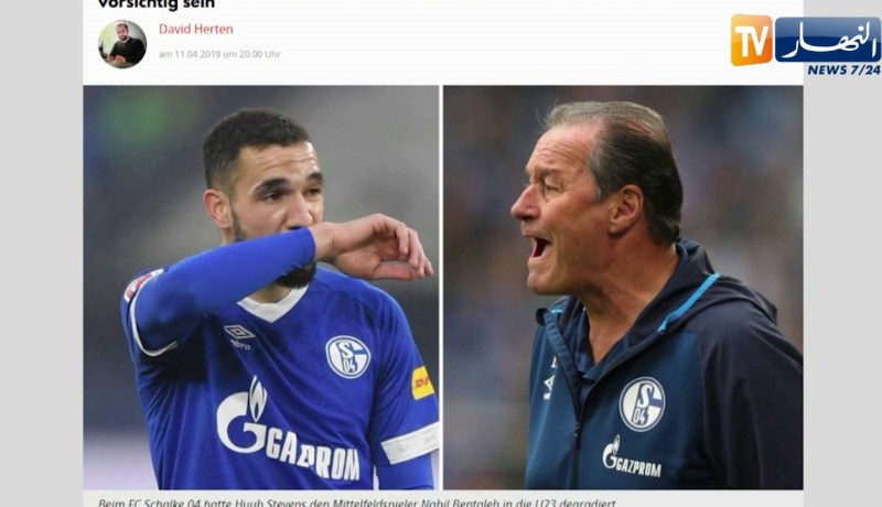 مدرب شالك ينفي إصابة بن طالب ويطالبه بتحمل مسؤولياته مستقبلا