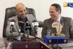 وزير الشباب والرياضة يستقبل رئيس الإتحادية الإفريقية اللواء أحمد ناصر