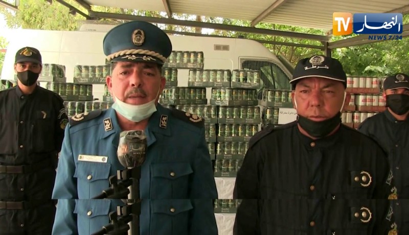 سوق أهراس: توقيف شخص وحجز 2700 وحدة من المشروبات الكحولية بسدراتة