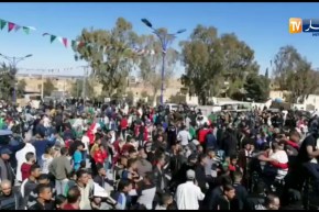 مشاركة واسعة في المسيرات السلمية الرافضة لقرارات الرئيس ببوسعادة