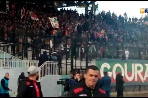 أنصار شبيبة بجاية يصنعون لوحة رائعة في مدرّجات ملعب الإتحاد المغربي..!!