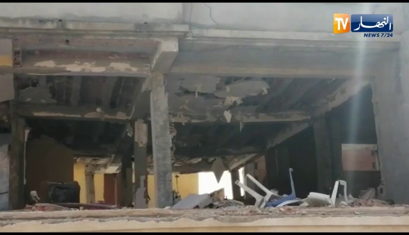 كارثة .. شاهد مخلفات إنفجار أنبوب غاز المدينة بالحميز