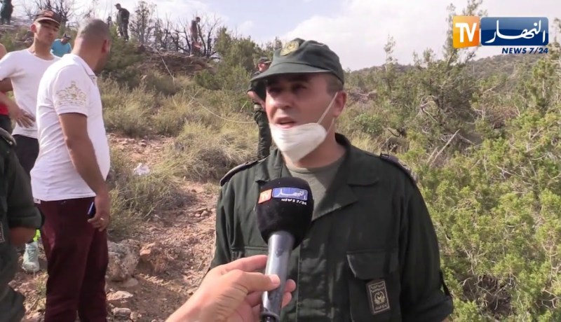 باتنة: التحكم في حريق غابة فيسديس بعد إتلاف قرابة 150 هكتار