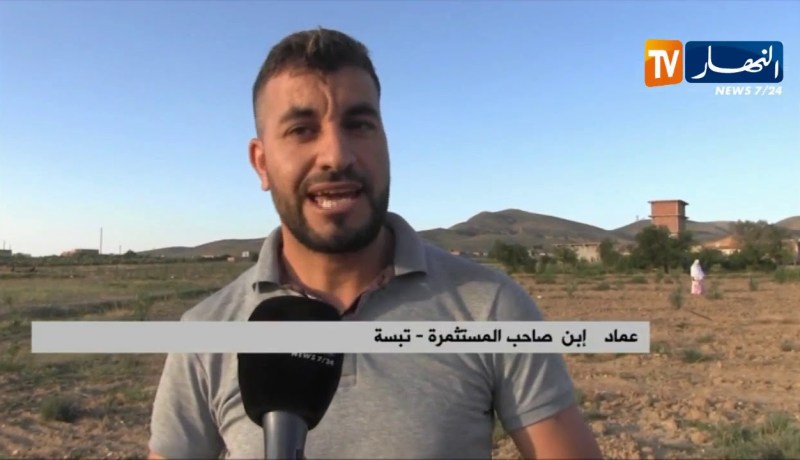 تبسة/ مستثمرة فلاحية ستتحول إلى خرسانة إسمنتية بحجة الإستثمار