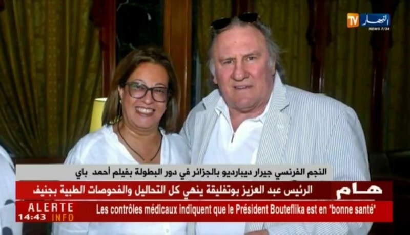 النجم الفرنسي “جيرار ديبارديو” بالجزائر في دور البطولة بفيلم “أحمد باي”