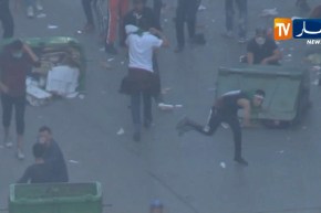 العاصمة: حراك… أعمال شغب ومواجهات عنيفة لمتظاهرين مع أفراد الشرطة