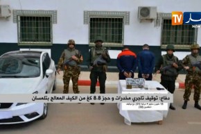 دفاع: توقيف تاجري مخدرات و حجز 8.8 كغ من الكيف المعالج بتلمسان