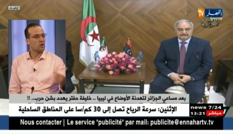 بعد مساعي الجزائر لتهدئة الأوضاع في ليبيا..خليفة حفتر يهدد بشن حرب..!!