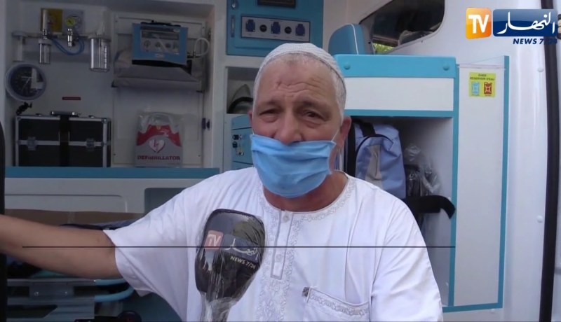 معسكر: محسنون بسيدي قادة يقتنون سيارة إسعاف مجهزة لنقل المرضى مجانا