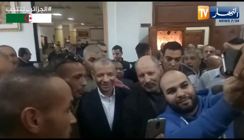 شاهد “بن قرينة” بعد إنتهاء التجمع