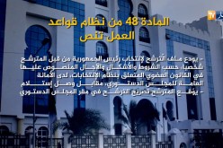 المجلس الدستوري يجري تعديلات على النظام المحدد لقواعد عمله