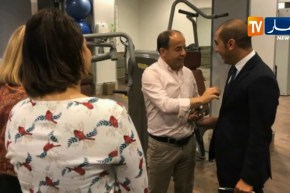 بلماضي ومدان يعاينان مقر إقامة الخضر بمصر