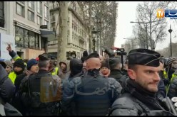 فرنسا:  السترات الصفراء في إحتجاجات محتشمة اليوم السبت