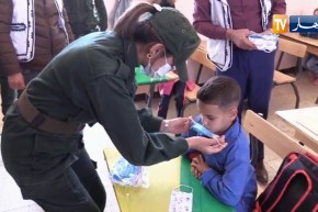 أم البواقي: وحيد وأسماء .. تلميذان يشاركان بحملة تحسيسية لمواجهة كورونا بلمزاير