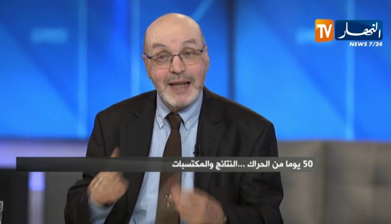 محمد طيبي: الحراك الشعبي يهدد مصالح بعض الأشخاص وبعض الدول الأجنبية تحاول تخريبه