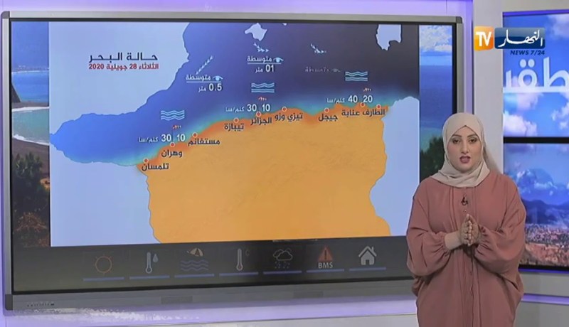 أحوال الطقس: تسجيل درجات حرارة قياسية تتعدى 44 درجة تحت الظل بداية من منتصف نهار اليوم